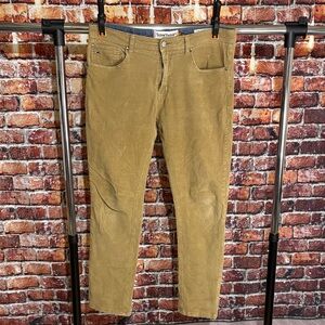 Tailor Vintage Connecticut Originals Canaan slim fit Men's corduroy tan Pants 36